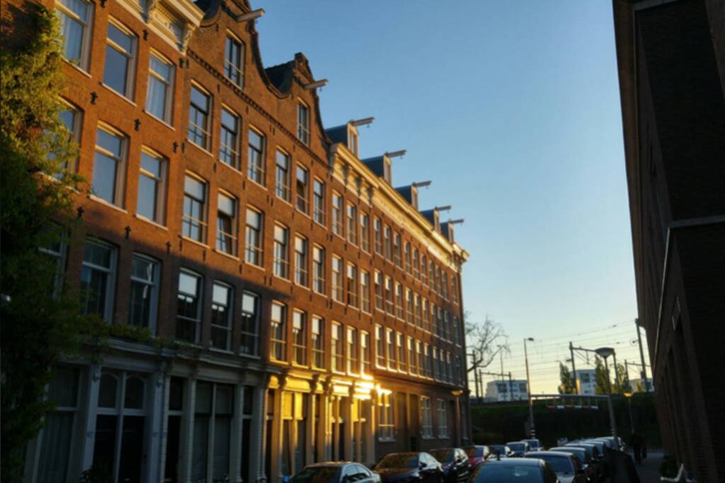 Front view of the apartment