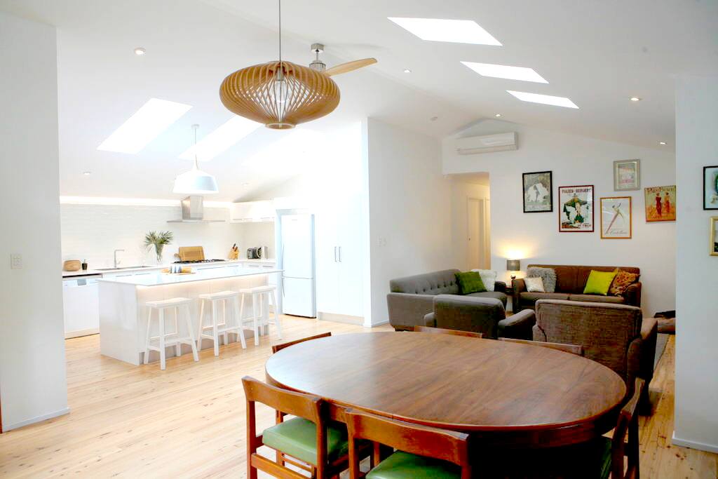 Bright, fresh and lovely large space.