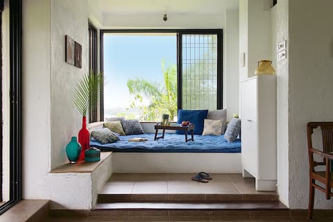 4BR,Bungalow 89 w/Mountain view @Lonavala