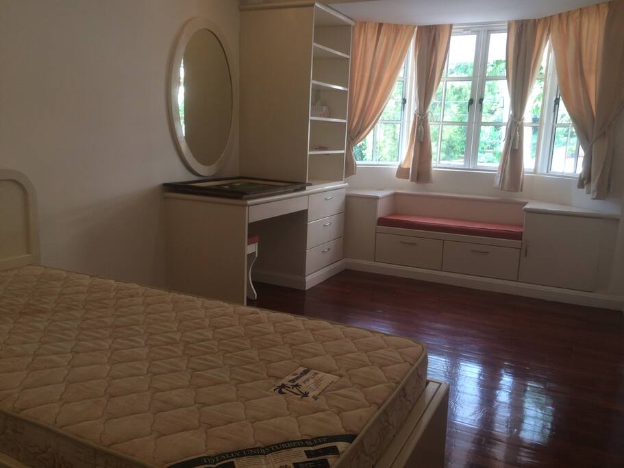 The Twin Room. Two single beds, pull-out. Cosy room with wardrobe and dresser.