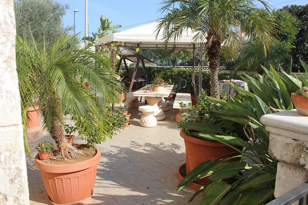Cortile di accesso