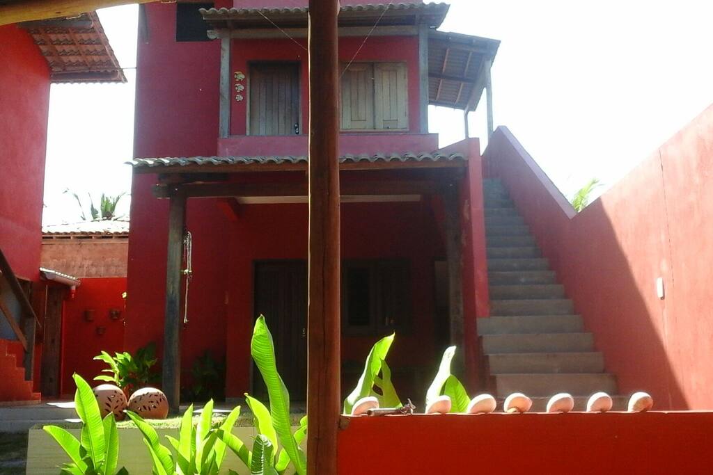 Suites reservadas com cozinha de apoio