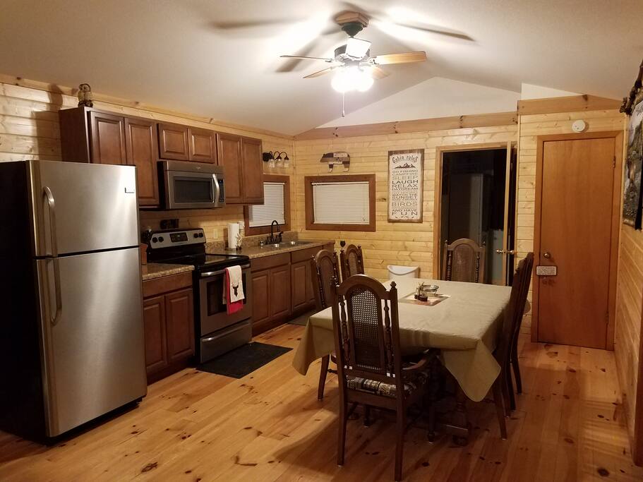 modern kitchen with all the amenities