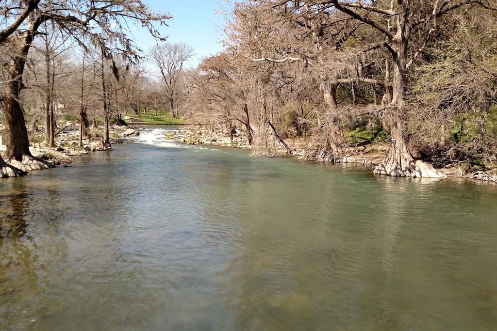 Guadalupe River @ Gruene, just 5 minutes away from Stars Haven