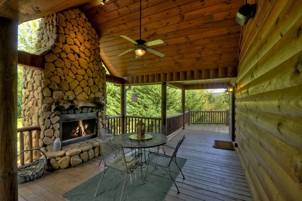Sunrise Destination - Outdoor Fireplace