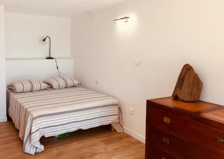 Bottom bedroom, overlooking the garden