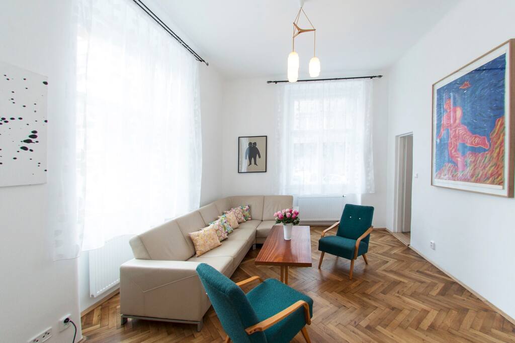 The living room