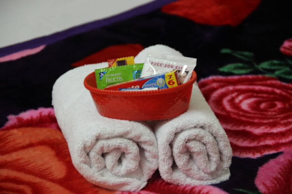 Set of toiletries