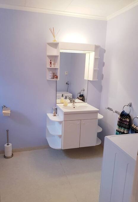 Bathroom and shower