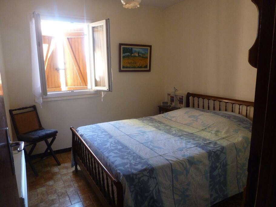 La chambre sur jardin