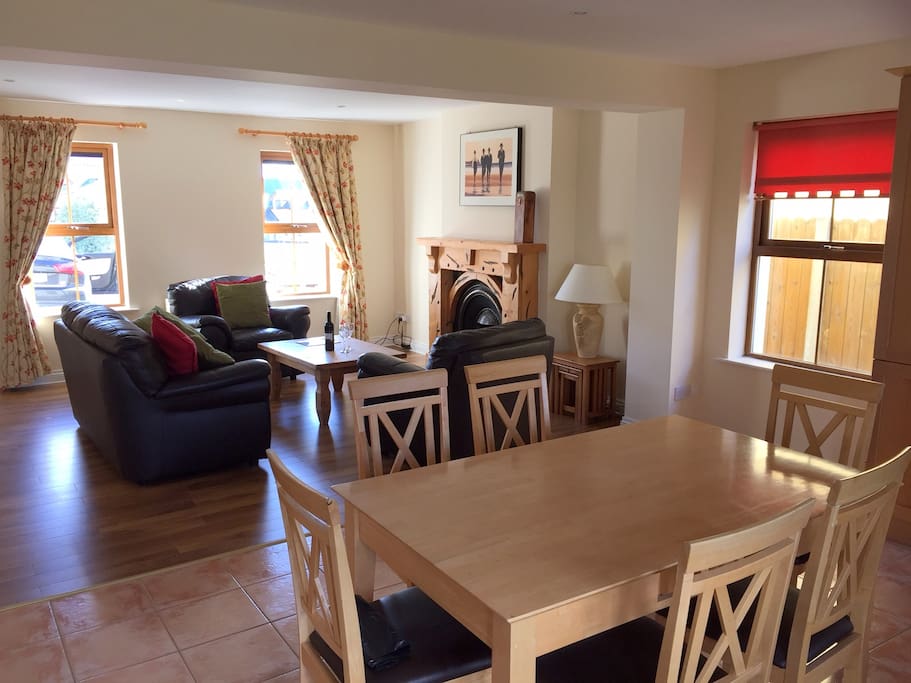 Newly refurbished living room area