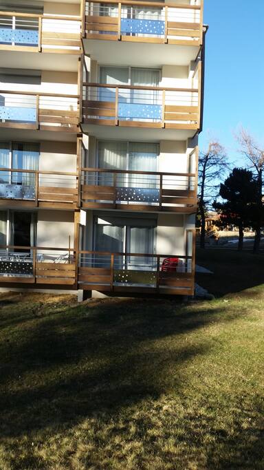 le balcon en été