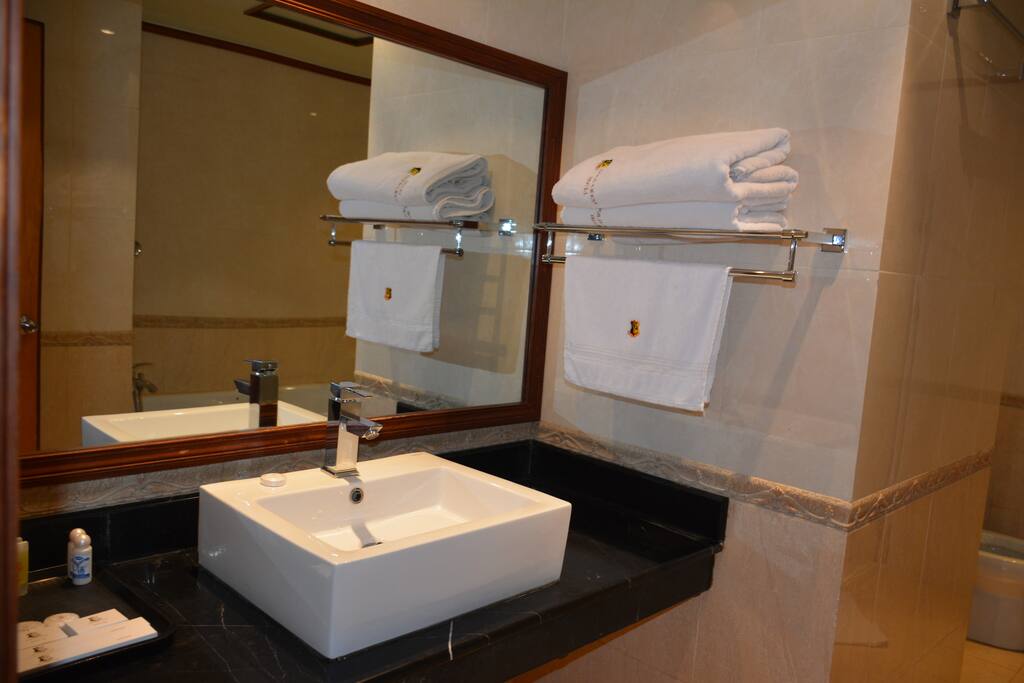 The bathroom