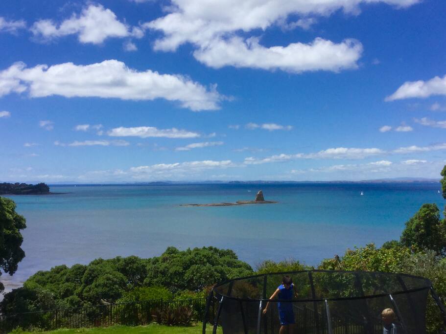 View from deck