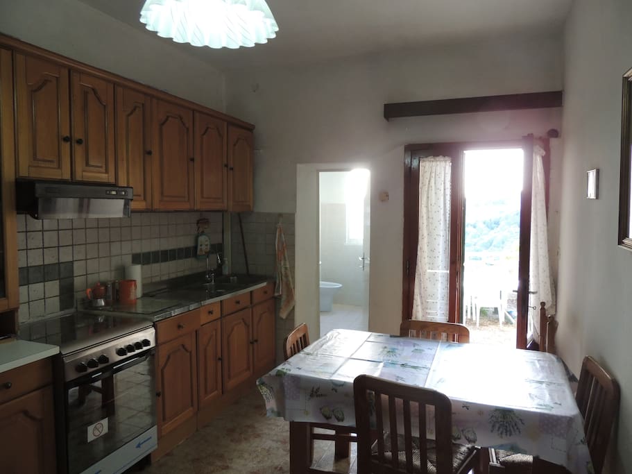 Cucina luminosa