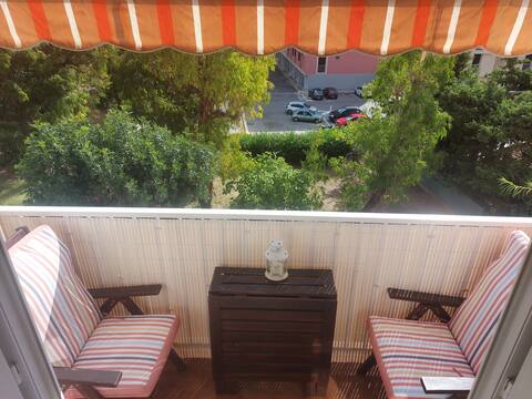 Appartement calme avec Balcons pour 4 personnes