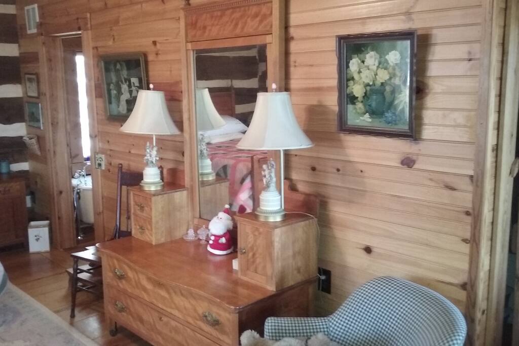 Dresser in bedroom