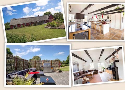 Cozy Country Farmhouse on 200 m², near Beach