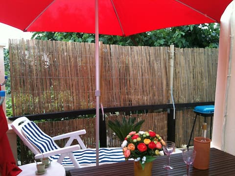 Charmant T2 au calme - 36m2  - terrasse de 12 m2