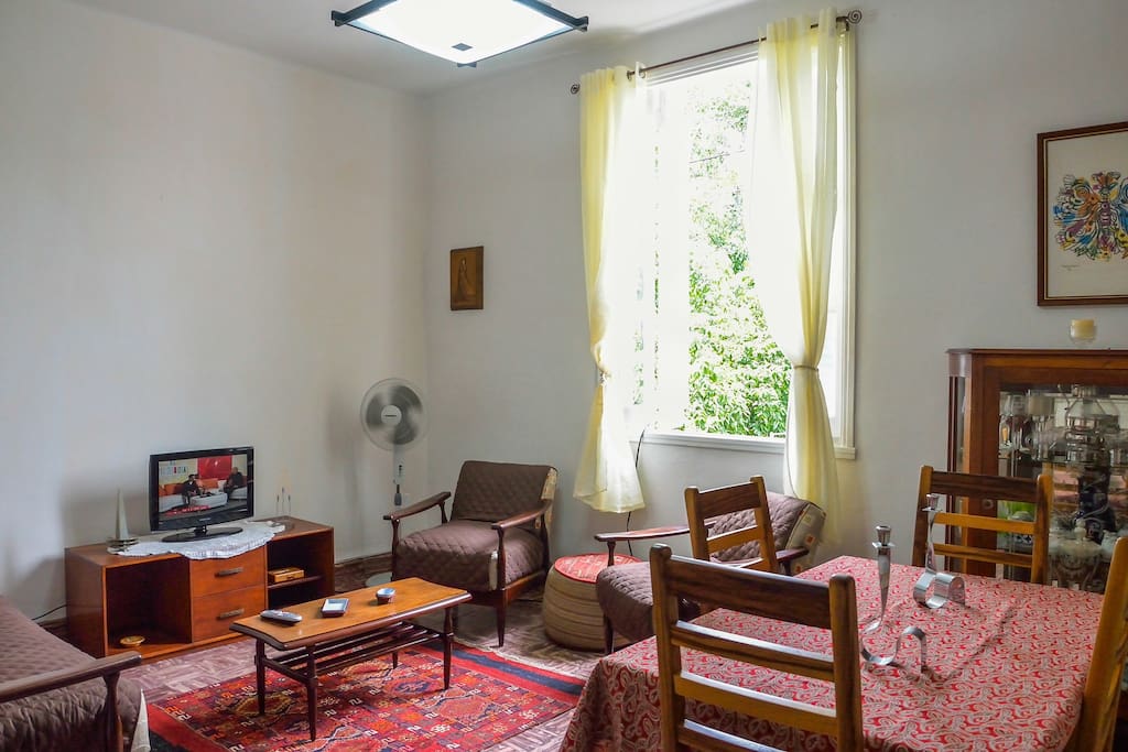 Living room & front window
