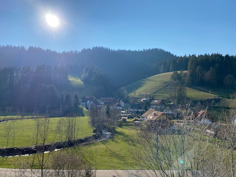 Large apartment with pool in the middle of nature