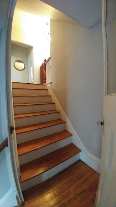 Stairs to the unit