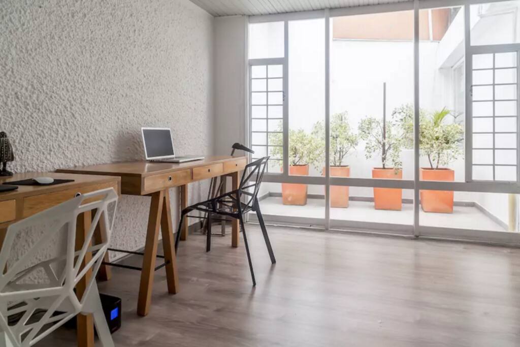 Studio and terrace