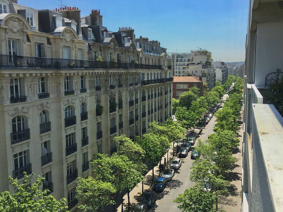 Perspective sur la rue Michel Ange