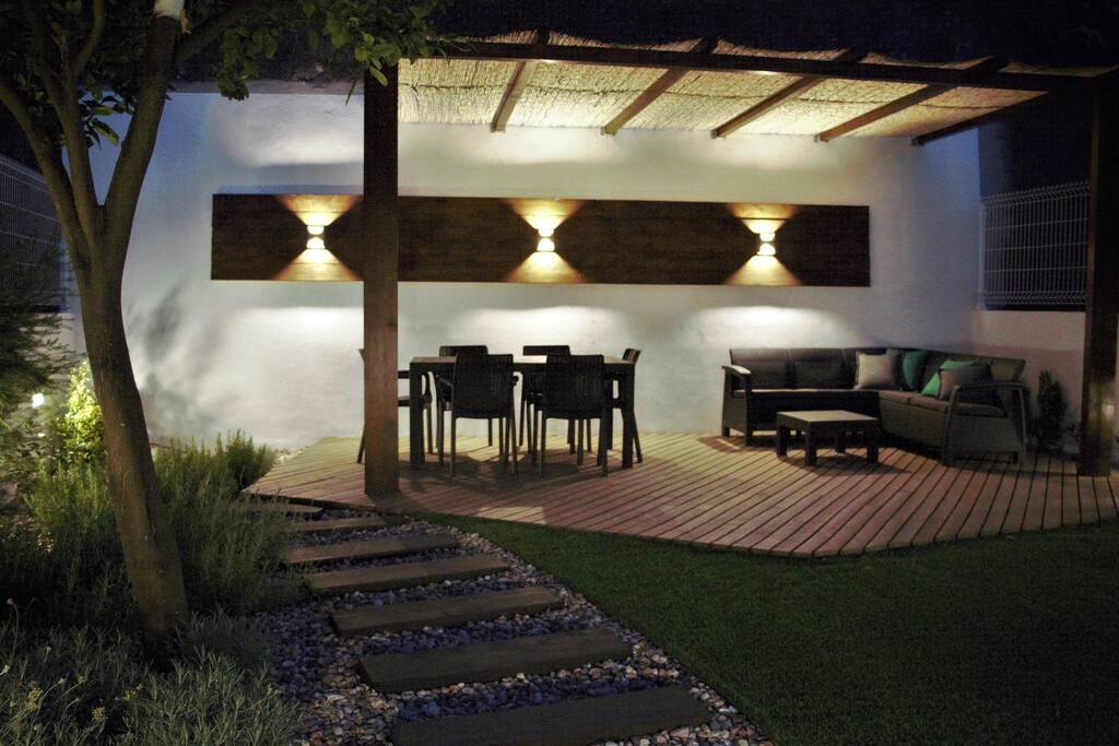 Jardim (vista nocturna)