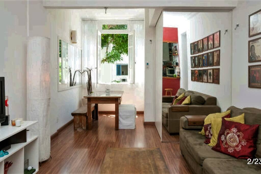 Living and dining room