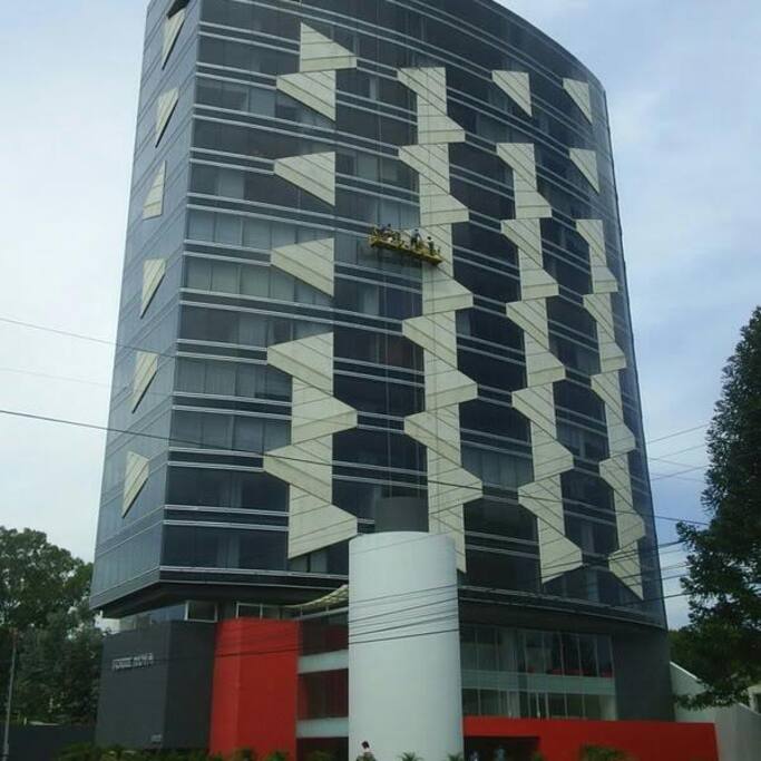 Frente del edificio