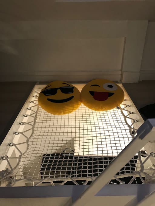 Filet d'interieur avec coussins Smileys !