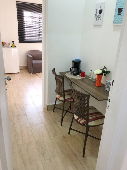 Bancada café/ refeições