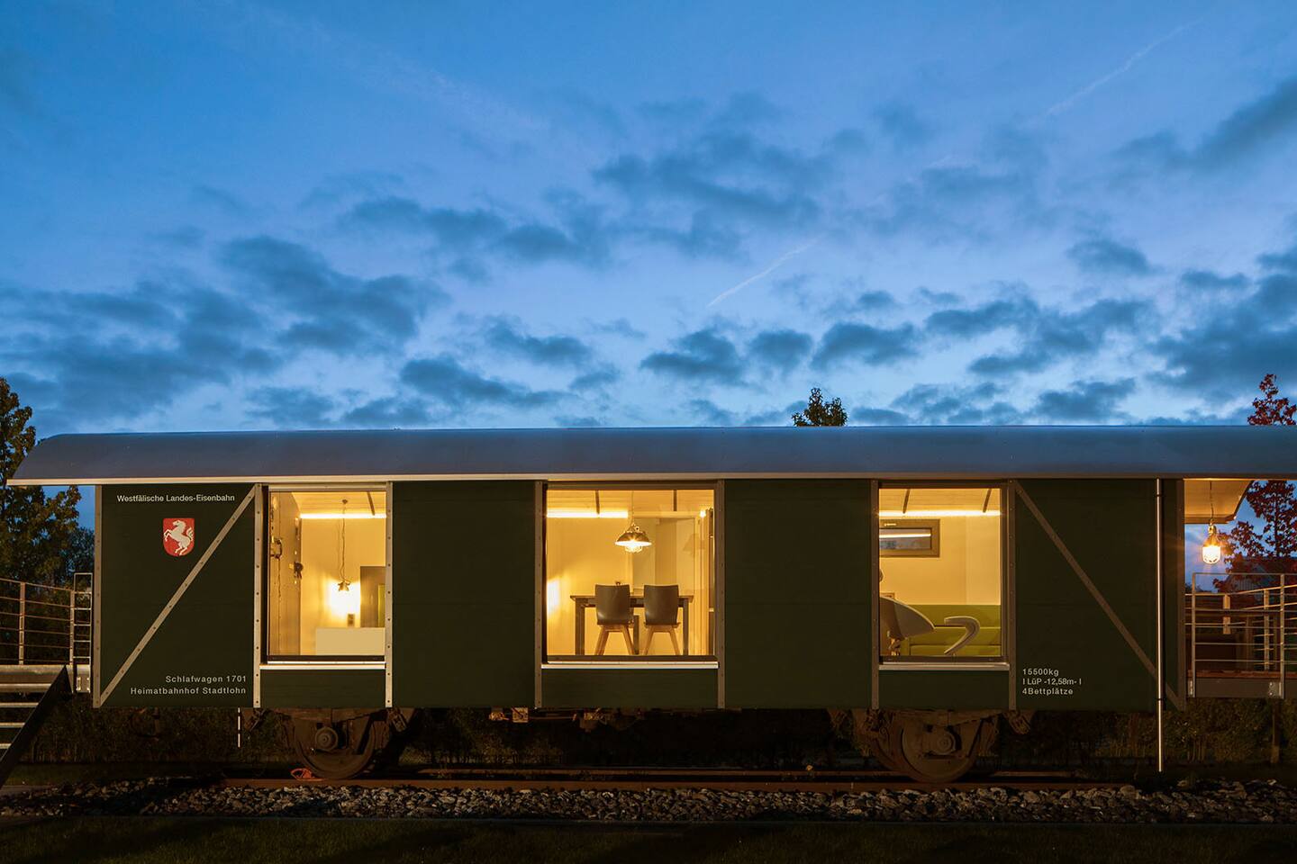 Luxus Appartment Im Eisenbahnwaggon Zuge Zur Miete In Stadtlohn