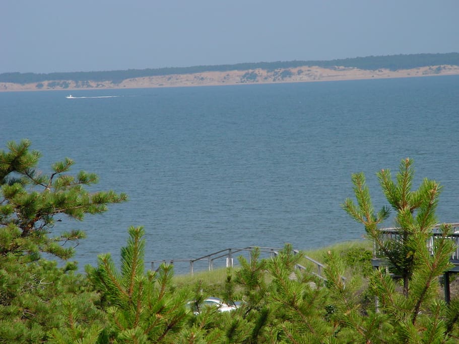 View from deck