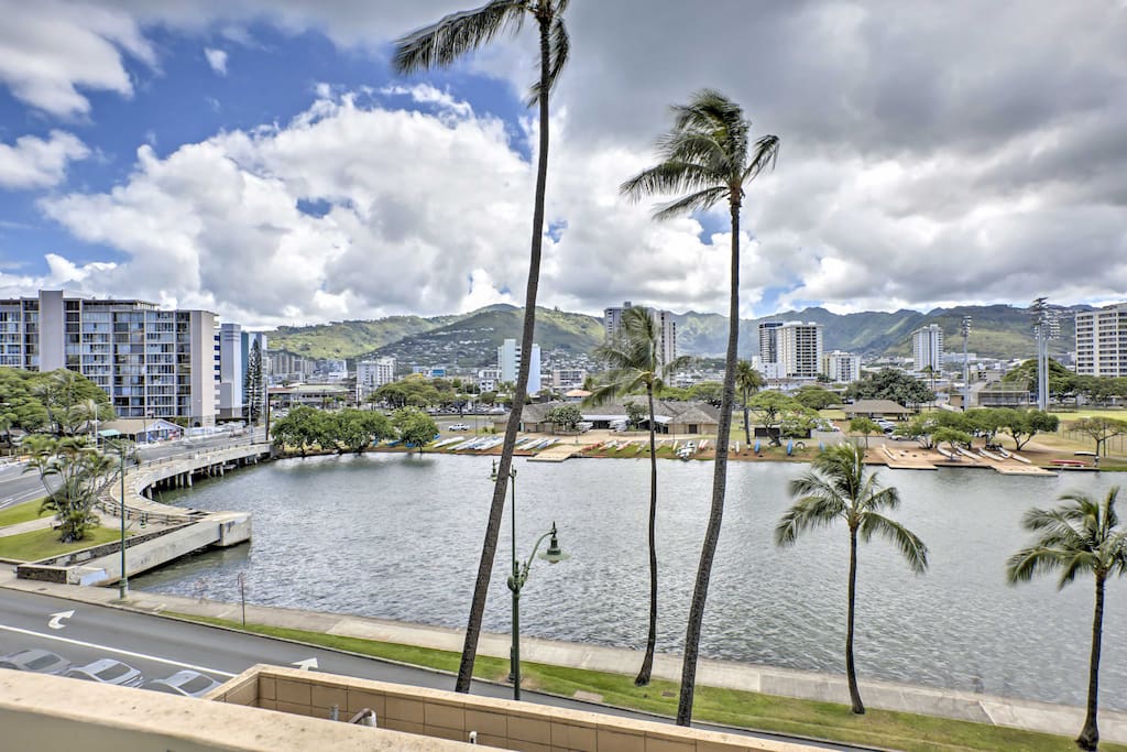 A block away from Waikiki Beach, this home will provide you with endless fun in the sun!