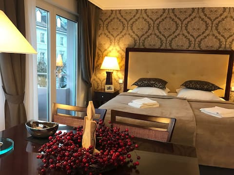 A wonderful apartment in the heart of Baden-Badena.