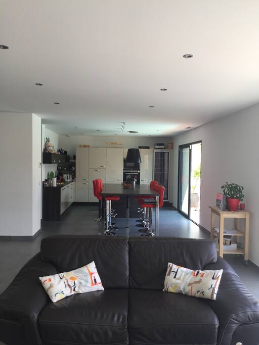 bel espace de vie de 60 m²