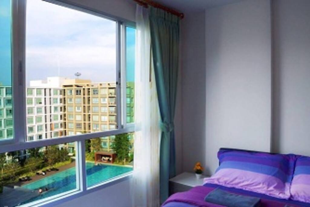 Luxury room with Swimming Pool Viewต่ฟ ะมตุ