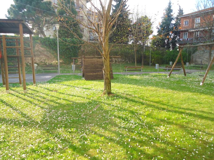 Giardino condominiale
