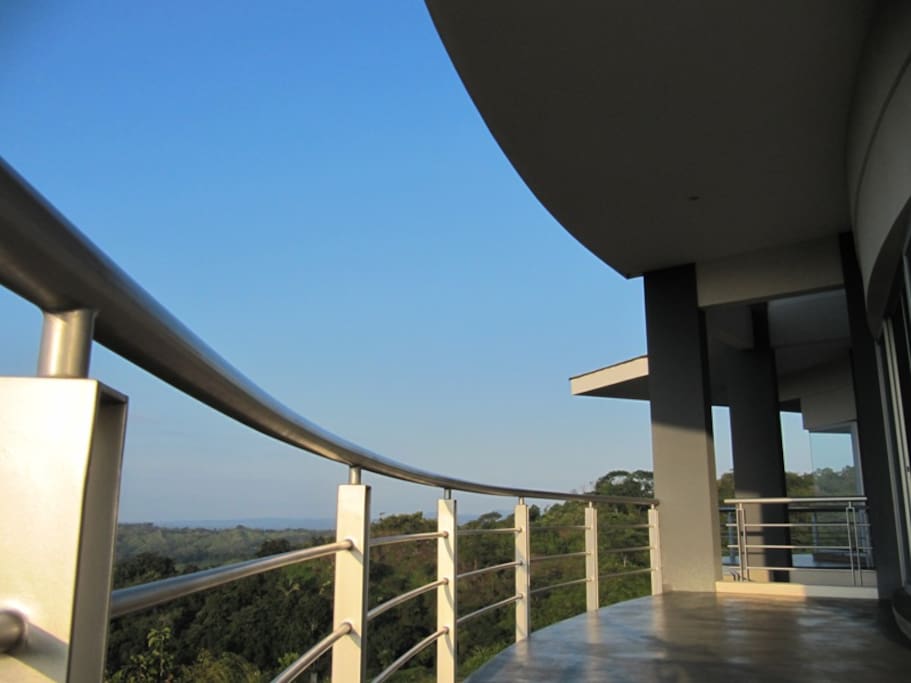 Upstairs Balcony