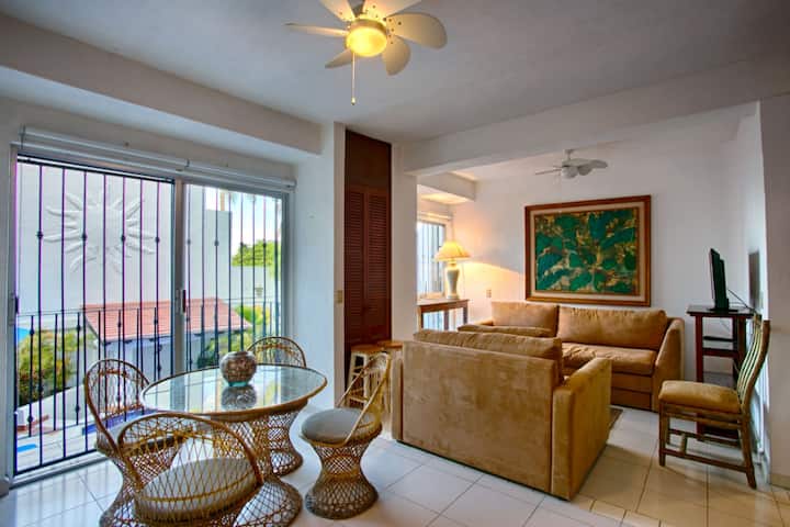 Spacious Poolside Casita With Air Conditioning - Puerto Vallarta
