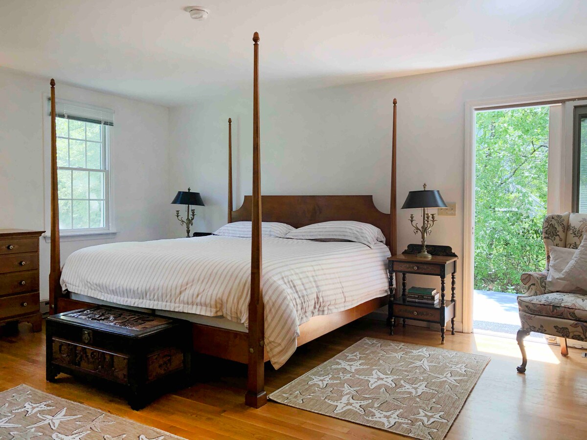 Chambre principale avec terrasse