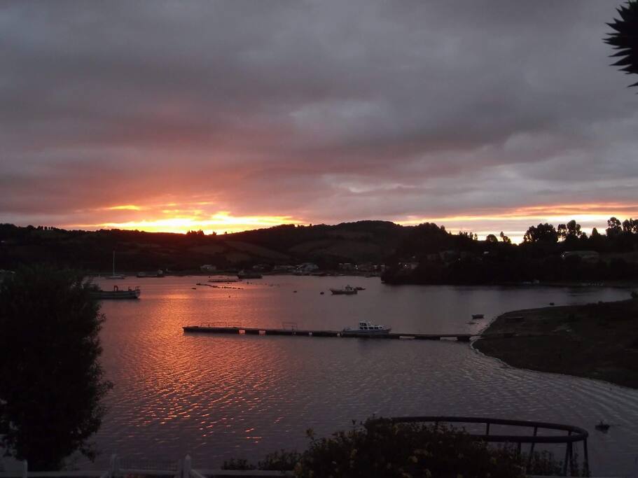 Atardecer Isla Quehui