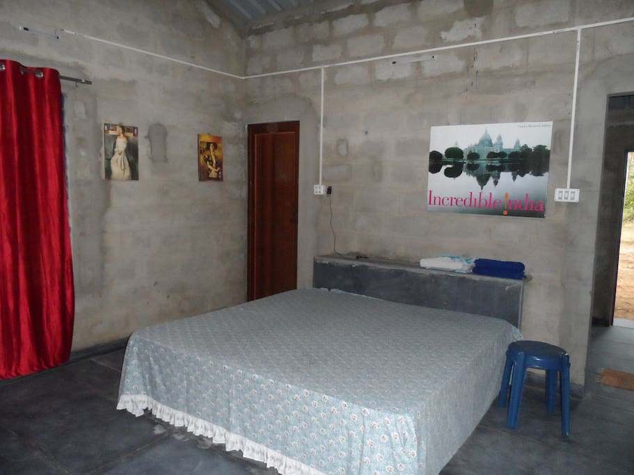 Spaciour bedrooms with comfortable beds,spare cot with mattress, good ventilation and adequate natural light.