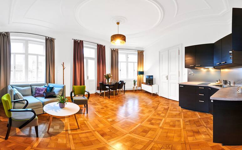 Exceptional Two Bedroom Lesser Town Apartment gallery image 3