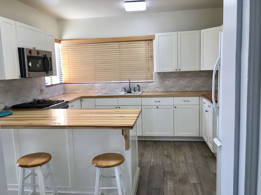 spacious kitchen