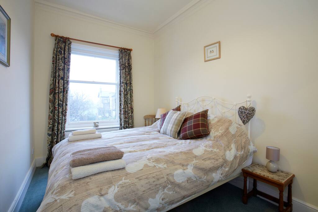 Bedroom 1 with King size bed & triple wardrobe with drawers
