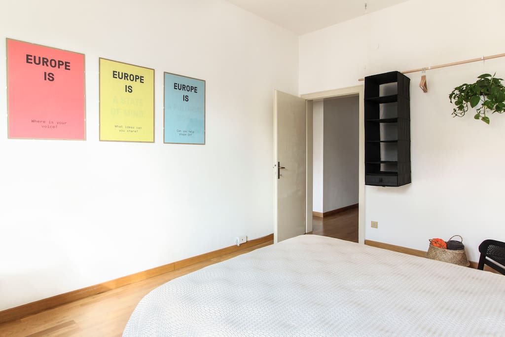 Some posters from the art Biennale (and our own closet design)