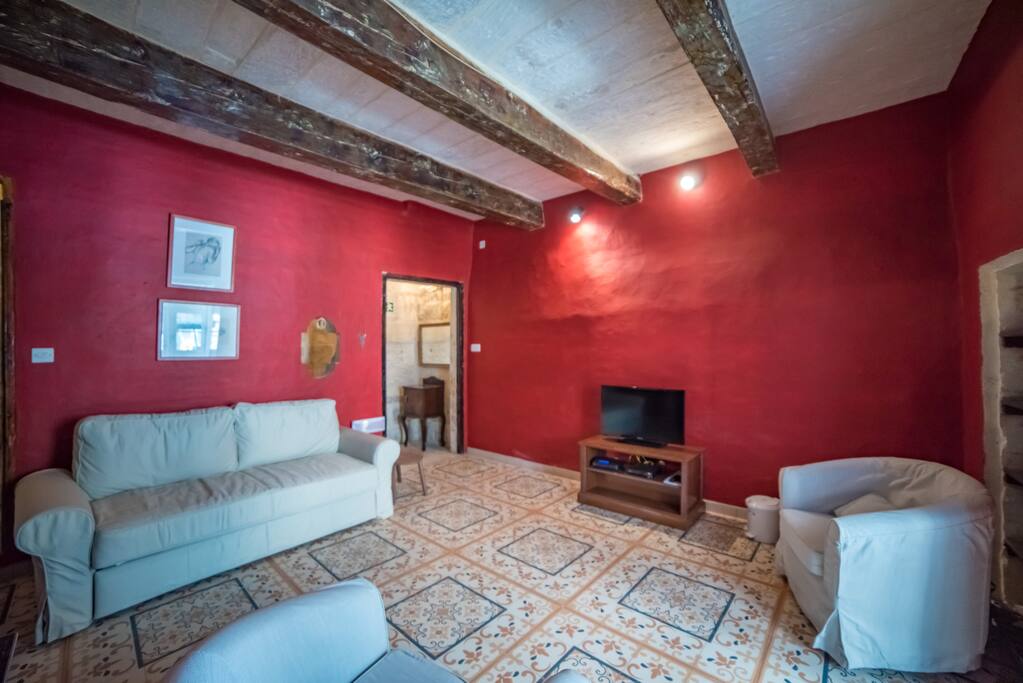 Living room on the first floor